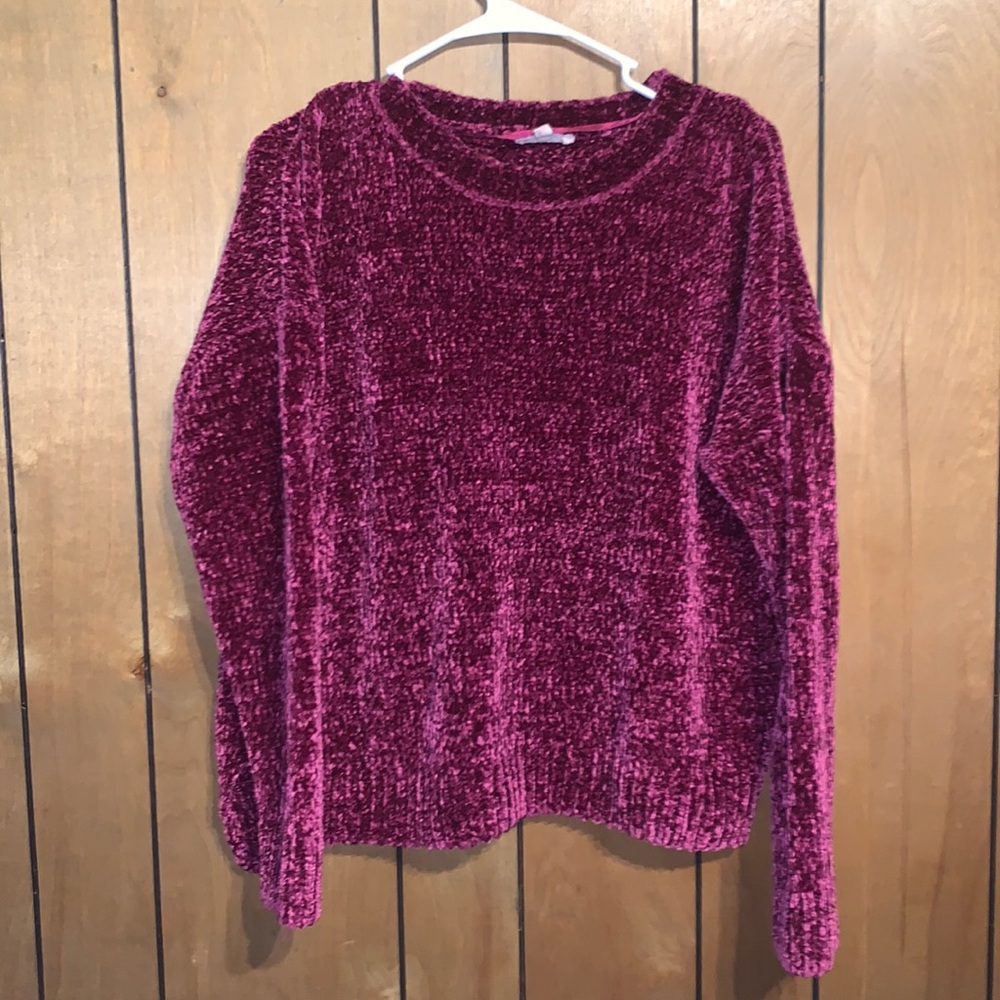 velvet sweater